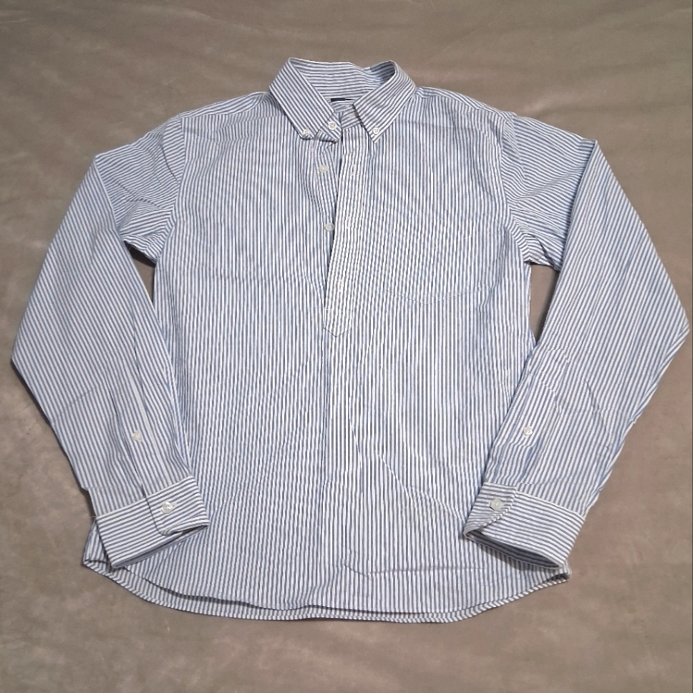 Proper Cloth Women's Stripped Collared Tunic Style Shirt